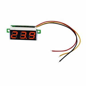 LED VOLTMETAR 0-100V CRVENI