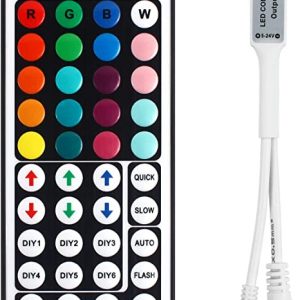 MINI LED  RGB  + W  KONTROLER SA DALJINSKIM ,44 TASTERA