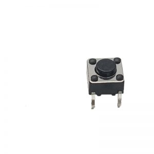 MINI TASTER 6X6 X6mm CRNI DTS626