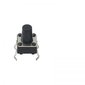 MINI TASTER 6X6 X8mm CRNI DTS658