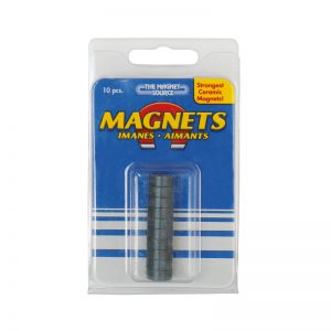 Magnet okrugli 12x5mm 10 kom. 205022