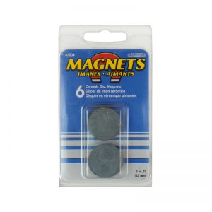Magnet okrugli 25x4mm 6 kom. BN205020