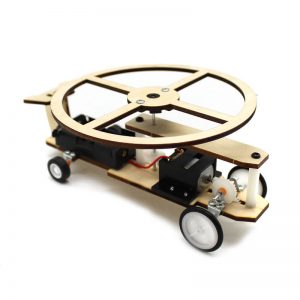 Mini drveni helikopter