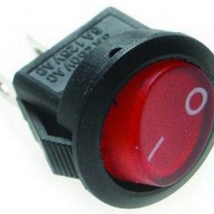 PREKIDAC 16mmOKRUGLI CRVENI SMRS-101N-2