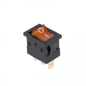 PREKIDAC ZUTI KOCKASTI 19X13mm 3 PINA, 12V