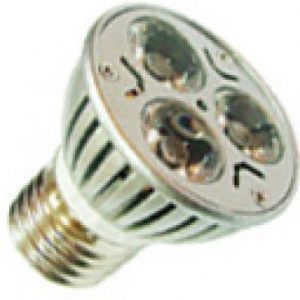 SIJALICA LED 3 DIODE, BELA 230V/3X1W E27 120lm