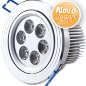 SIJALICA LED 6 DIODE, BELA 230V/6X1W 525lm