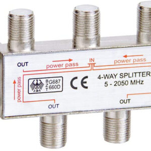 SPLITER 1/4 5-2050MHz
