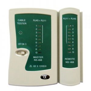 TESTER ZA RJ11, RJ12, RJ45 KABLOVE WH-468