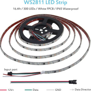 LED TRAKA RGB , 12V , BEZ ZASTITE (5050)