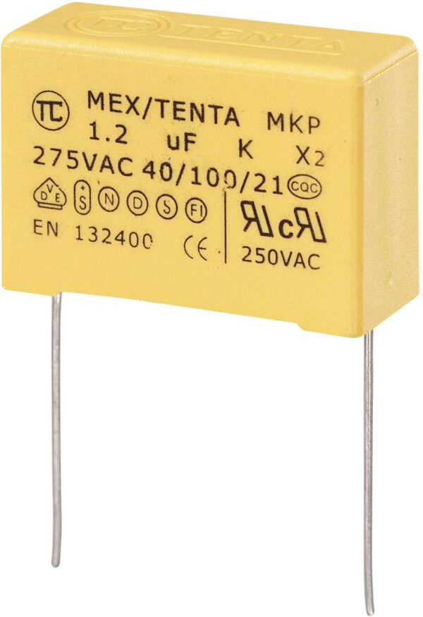 BLOK KONDENZATOR 1,2uF 250V 22,5mm