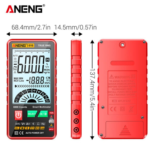 DIGITALNI MULTIMETAR SMA SMART , ANENG 616