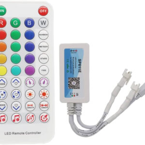 DVOKANALNI LED KONTROLER SA BLUETOOTH I MUSIC , SA DALJINSKIM