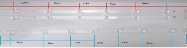 KOMPLET LED TRAKA LG 32inc