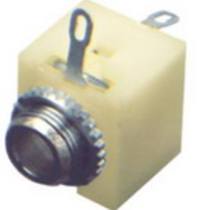 KONEKTOR 3,5mm ZENSKI SASIJSKI PLASTICNI STEREO
