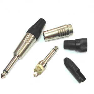 KONEKTOR 6,3mm MUSKI KABLOVSKI MONO 1063