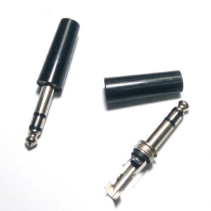 KONEKTOR 6,3mm MUSKI KABLOVSKI STEREO 1041