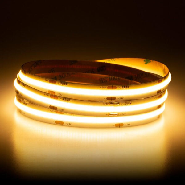 LED TRAKA BELA 320X, SA ZASTITOM (COB)
