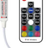 MINI LED KONTROLER SA DALJINSKIM /17TASTERA/, 5-24V