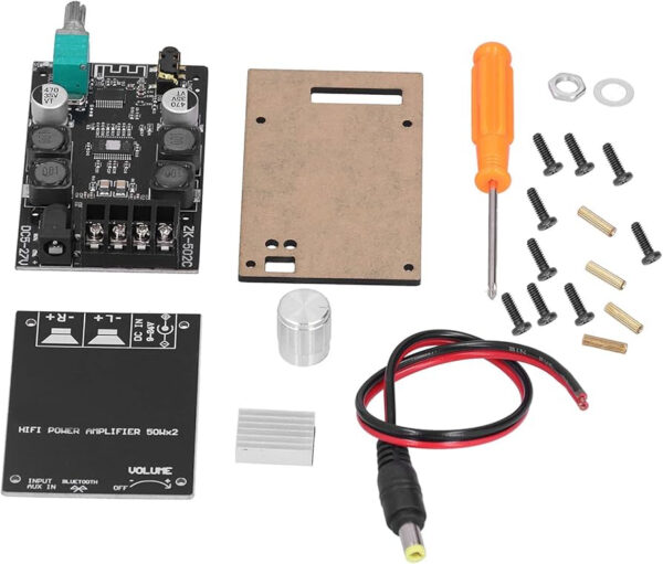POJACALO U KIT KOMPLETU ,2X50W, SA BLUETOOTH 5.0