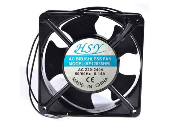 VENTILATOR 12X12 220V AF12038HBL