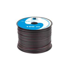 KOTUR KABLA 2X0,35mm CRNO CRVENI