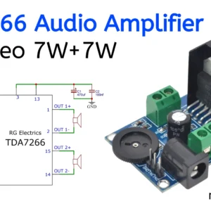 MODUL AUDIO POJACALA TDA7266 7W+7W