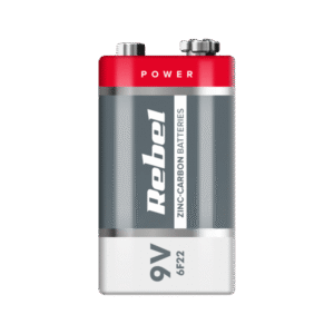BATERIJA 9V REBEL , STANDARDNA