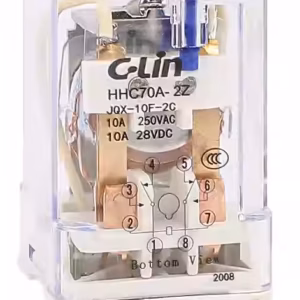 RELE 24V10A okruglo podnozje