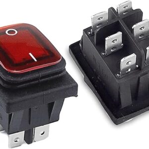 VODOOTPORNI PREKIDAC KCD4 6P-2POLA