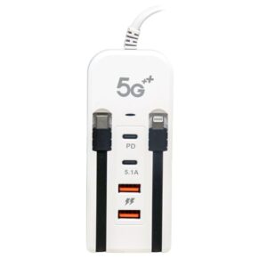USB punjač + USB Type-C kabl + USB iphone kabl