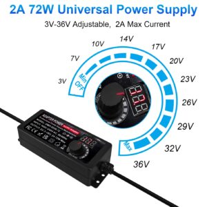 UNIVERZALNO NAPAJANJE 3-36V 2A /SA KABLOM