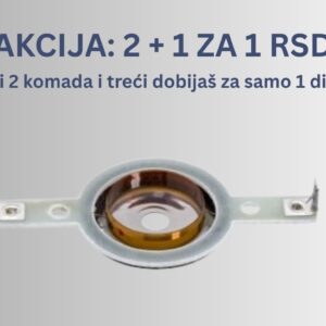 SPULNA ZA VISOKOTONAC 25mm /3593/