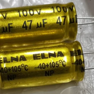 BIPOLARNI KONDENZATOR 47uF100V VERTIKALNI